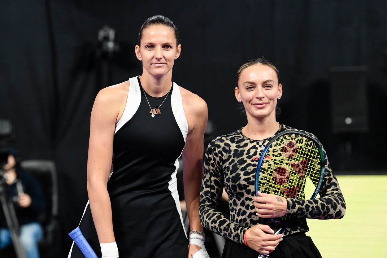 WTA250 Tournament: Transylvania Open, Singles Final,  Day 7. BT Arena, Cluj-Napoca, 11 February 2024,Image: 845632107, License: Rights-managed, Restrictions: , Model Release: no