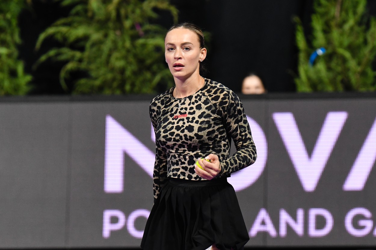 WTA250 Tournament: Transylvania Open, Singles Final,  Day 7. BT Arena, Cluj-Napoca, 11 February 2024,Image: 845632611, License: Rights-managed, Restrictions: , Model Release: no
