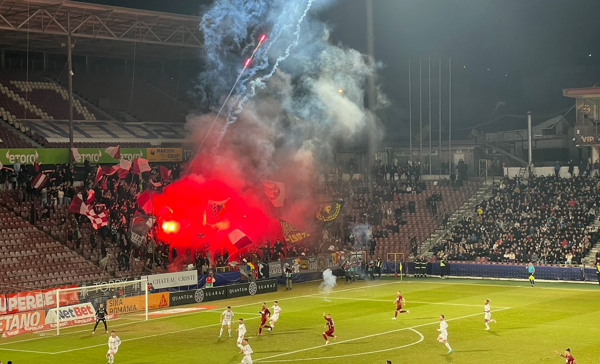 CFR Cluj – Rapid 0-1. Bergodi l-a învins pe Mutu în derby-ul din Gruia! Djokovic a marcat, iar giuleştenii pun presiune pe FCSB