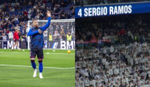 Sergio Ramos s-a întors pe Santiago Bernabeu! Standing Ovation, înainte de Real Madrid – Sevilla. Cum a fost surprins la vestiare