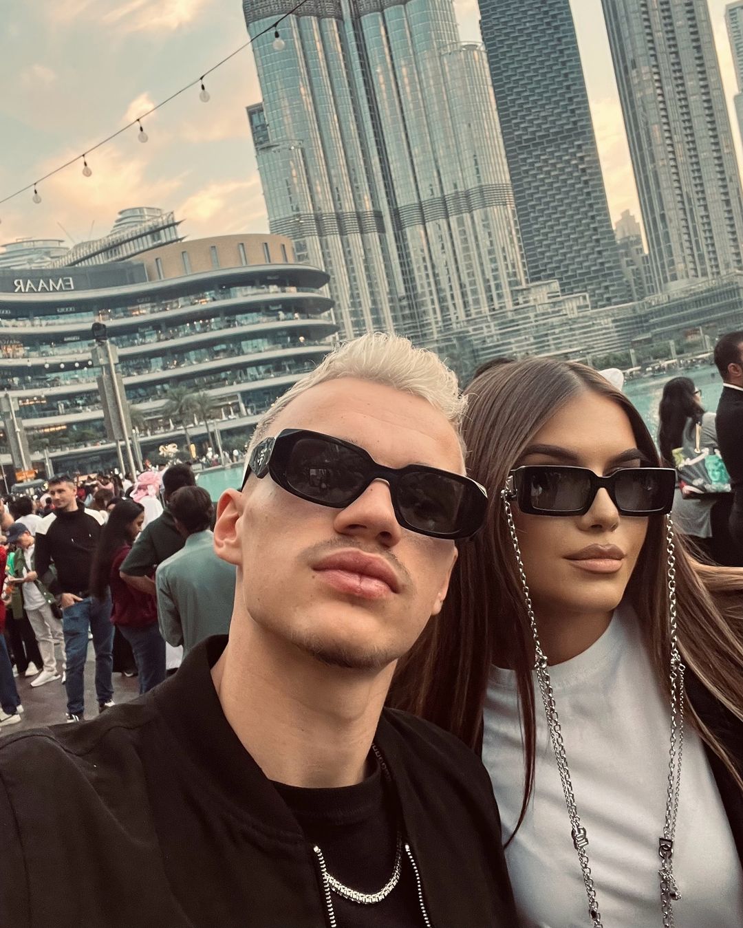 Alexandru Pantea și iubita Alina / Instagram
