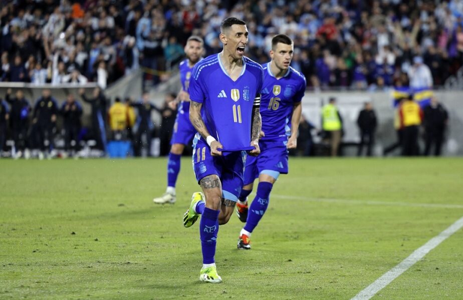 Angel Di Maria a marcat o bijuterie de gol în Argentina – Costa Rica! Campioana mondială s-a impus fără Lionel Messi pe teren