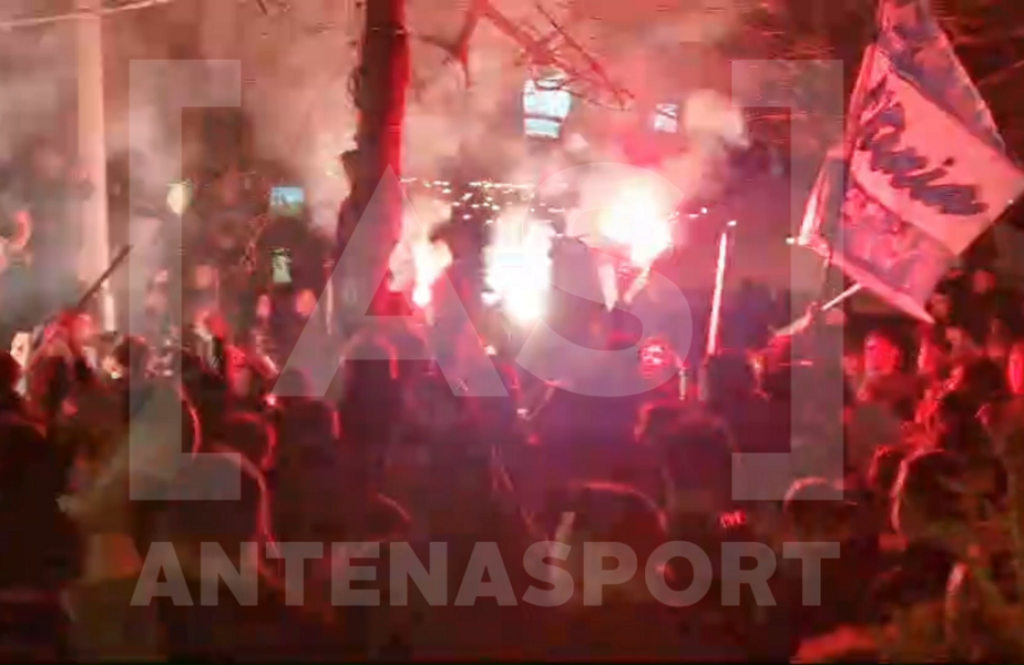 „Fierbe” Bănia înainte de derby-ul FCU Craiova – Universitatea Craiova. Atmosferă incendiară pe străzile orașului