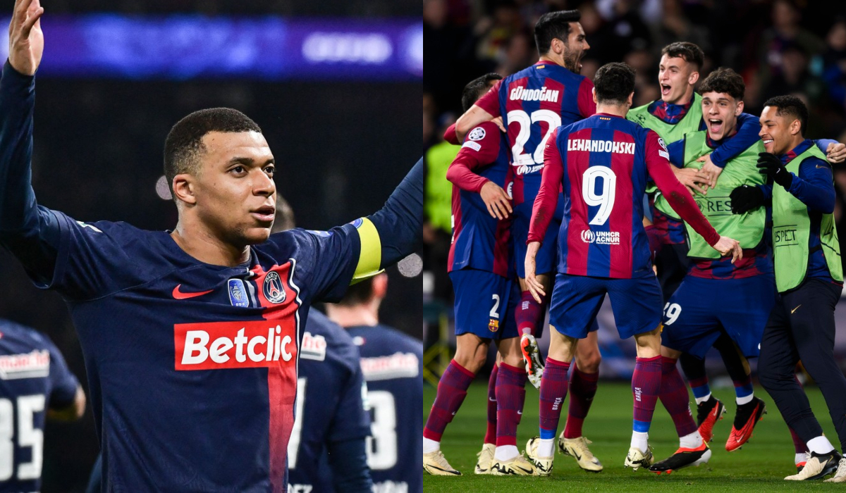 Un nou duel între PSG și Barcelona, în sferturile UEFA Champions League. Mbappe și vedetele lui Xavi, gata de spectacol