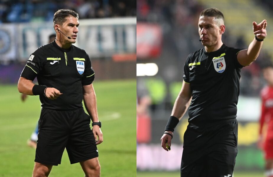 Istvan şi Szabolcs Kovacs „fluieră” lupta pentru play-off-ul din Liga 1! CCA a anunţat delegările de vineri
