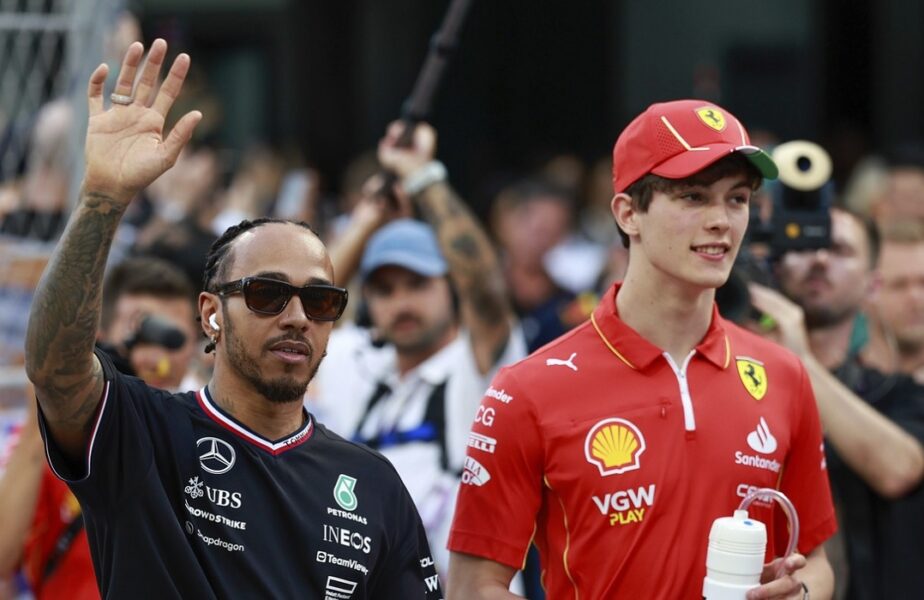 Gestul uriaş făcut de Lewis Hamilton, după ce puştiul Ollie Bearman a fost desemntat pilotul zilei la MP al Arabiei Saudite