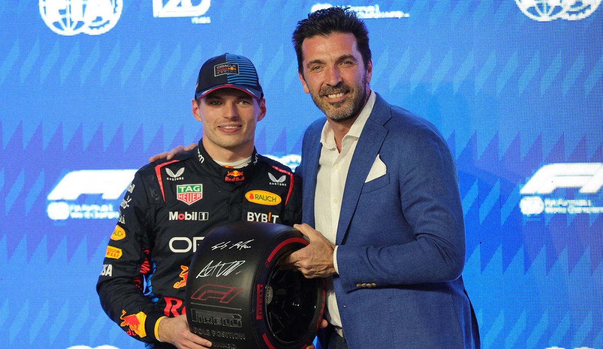 Gianluigi Buffon l-a premiat pe Max Verstappen, după ce a obținut pole position-ul la Marele Premiu al Arabiei Saudite