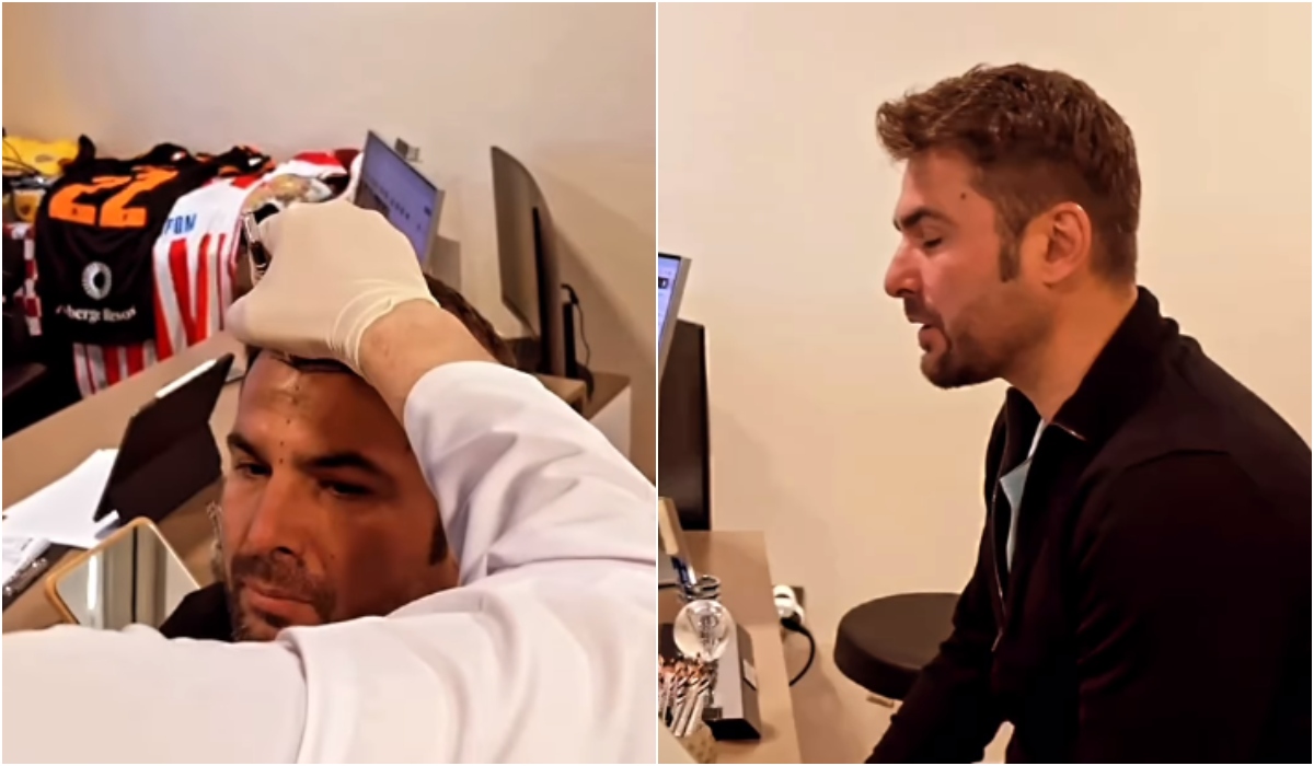 Adrian Mutu şi-a făcut implant de păr în Turcia: „Nu e dureros, am dormit! Timpul nu iartă pe nimeni!”