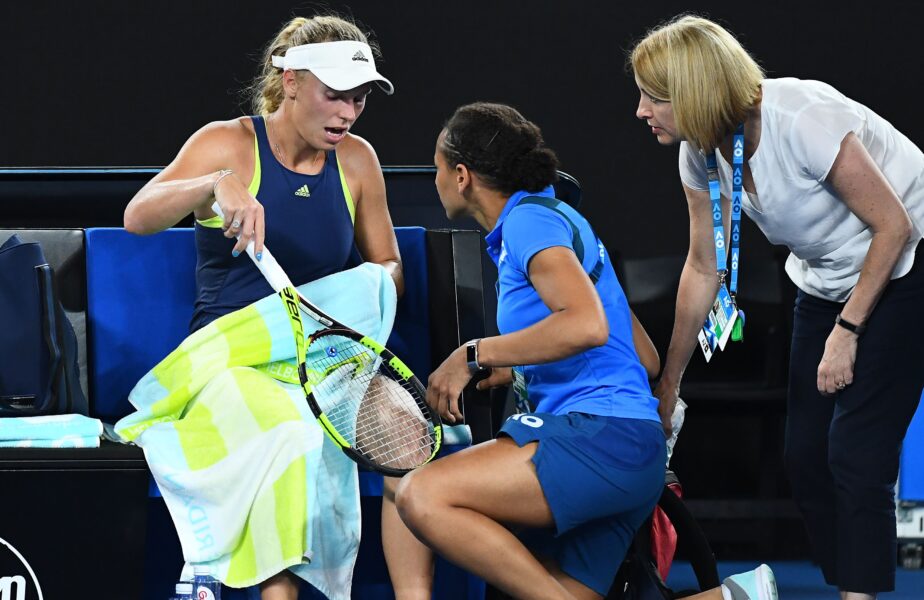 Momentul în care Simona Halep a acuzat-o pe Wozniacki după un episod controversat care a costat-o enorm: „Eu nu voi face asta”