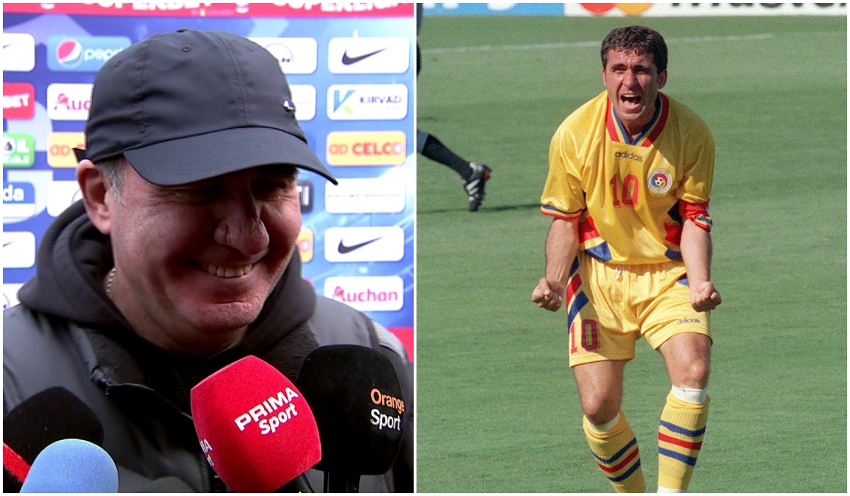„Poate vreun tricolor să mai dea un astfel de gol? Reacţia lui Gică Hagi, înainte de amicalul de senzaţie Columbia – România