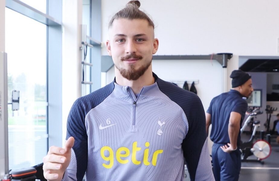 Fanii lui Tottenham îl cer pe Radu Drăguşin pe teren! Postarea care a stârnit un val de reacţii