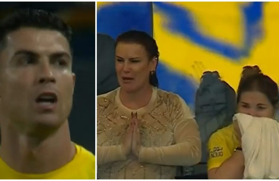 Cristiano Ronaldo şi-a făcut mama şi sora să plângă în Al Nassr – Al Ain! Imagini copleşitoare cu familia starului portughez