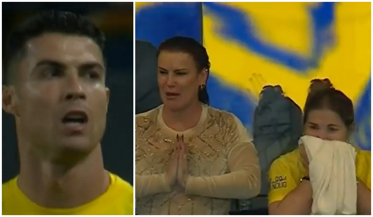 Cristiano Ronaldo şi-a făcut mama şi sora să plângă în Al Nassr - Al Ain