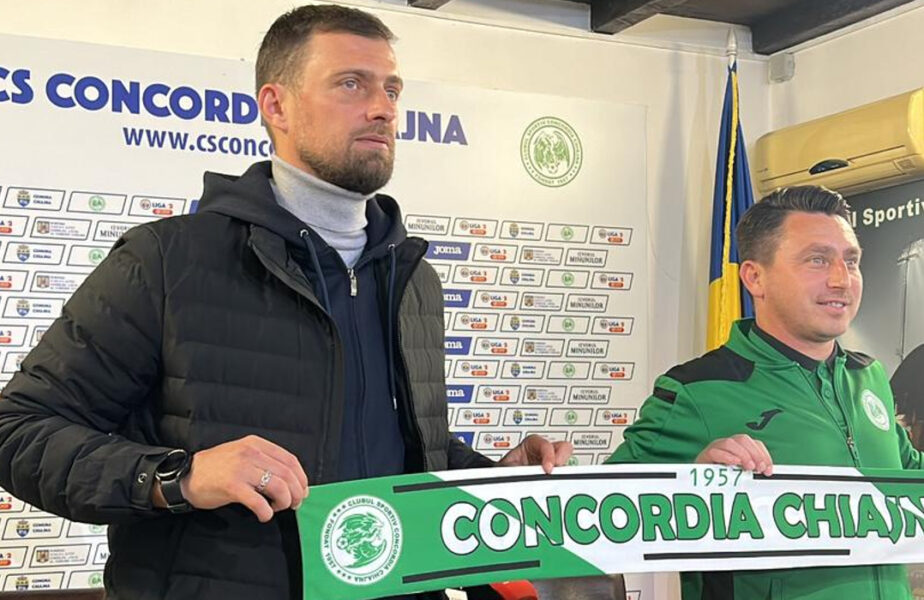 Gabi Tamaș a fost prezentat oficial de Concordia Chiajna! A revenit în fotbal la 5 luni de la retragere