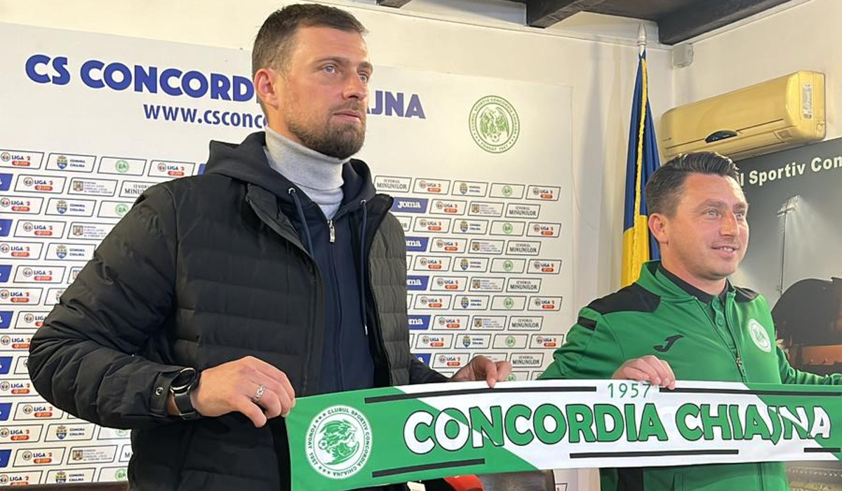 Gabi Tamaș a fost prezentat oficial de Concordia Chiajna! A revenit în fotbal la 5 luni de la retragere