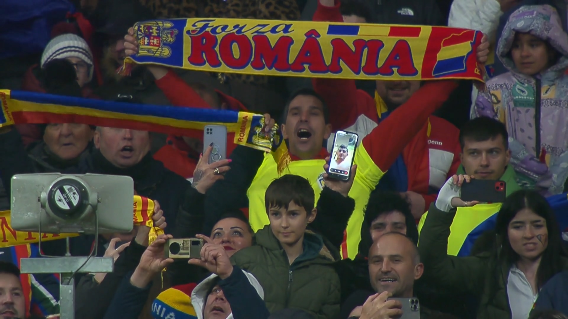 Atmosferă fabuloasă făcută de fanii tricolori la Columbia – România! Imagini de senzaţie, din Madrid, de pe Metropolitano
