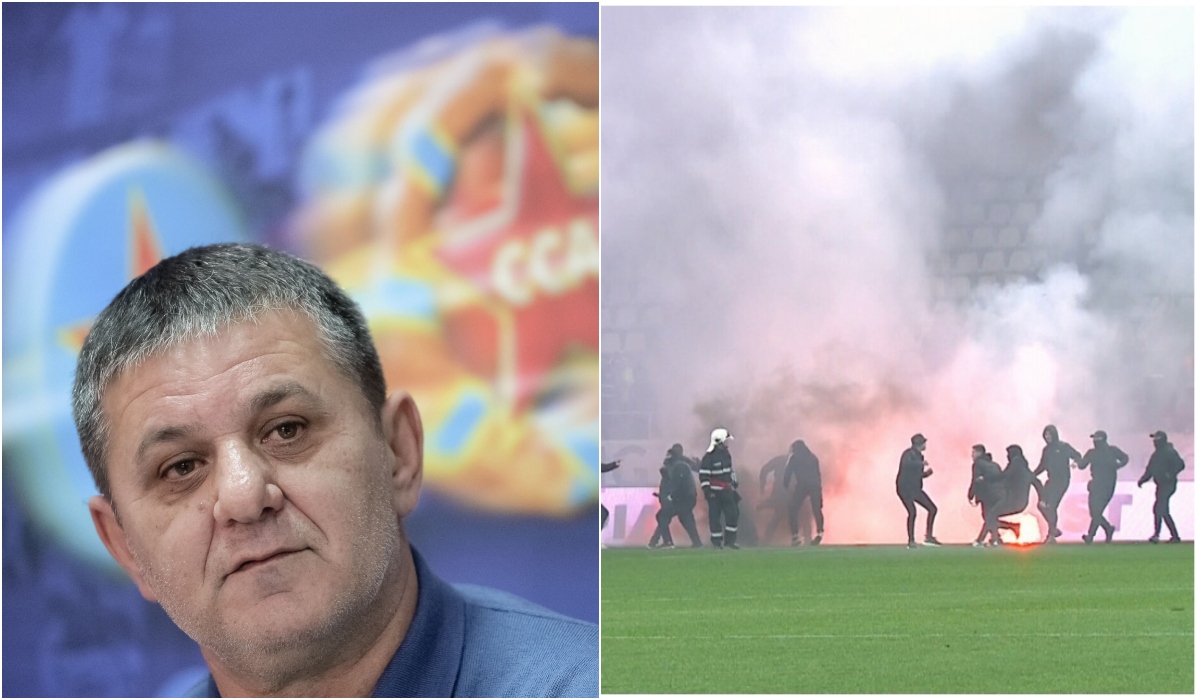 Marius Lăcătuş, reacţie categorică după ce suporterii de la CSA Steaua s-au bătut cu cei de la Dinamo