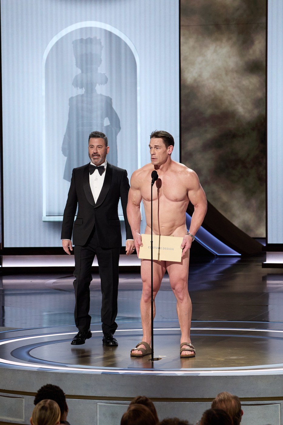 John Cena, complet gol la Gala Premiilor Oscar 2024 / Profimedia

Los Angeles, March 10, 2024

The live ABC telecast of the 96th Oscars at the Dolby Theatre at Ovation Hollywood on Sunday, March 10, 2024.,Image: 855747546, License: Rights-managed, Restrictions: , Model Release: no