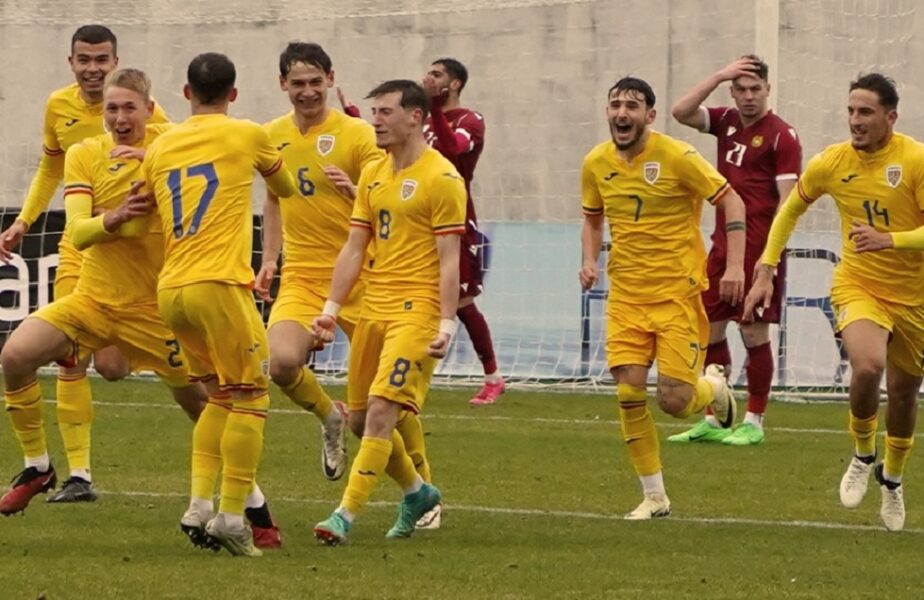 România U21, victorie dramatică cu Armenia U21! „Eroul” naţionalei, copleşit de emoţii: „Mi-a marcat cariera!”