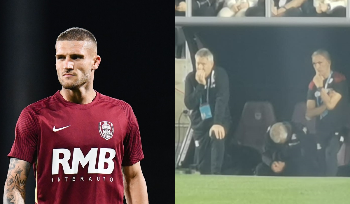 Fanii Rapidului i-au cerut demisia lui Cristiano Bergodi, după ce Rapid a fost umilită în prima repriză a derby-ului cu CFR Cluj
