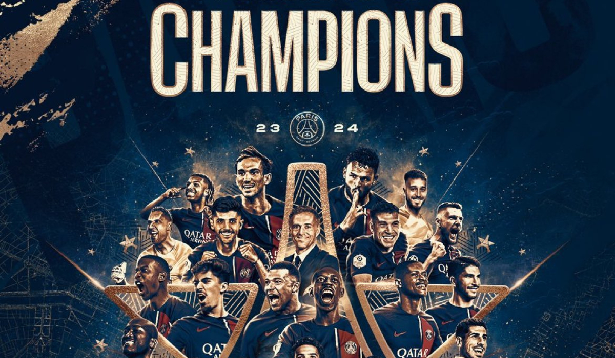 PSG este campioană în Ligue 1! Al 12-lea titlu din istorie pentru echipa lui Kylian Mbappe