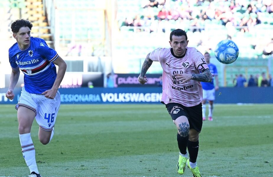 Palermo – Sampdoria 2-2 a fost în AntenaPLAY. Sudtirol – Parma 0-0. Valentin Mihăilă putea înscrie un gol fabulos!