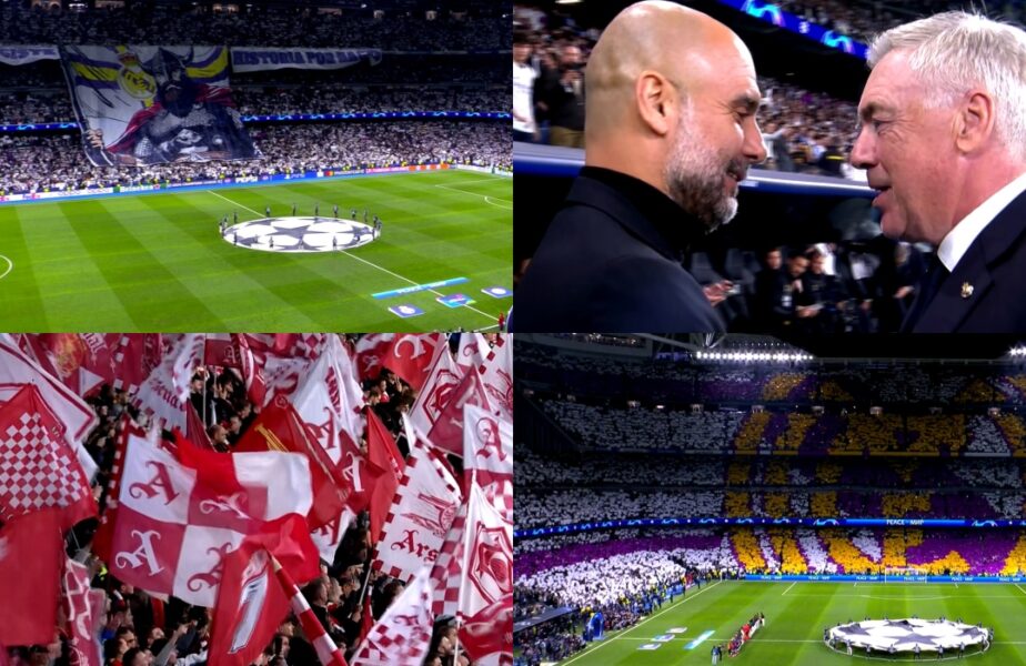 Atmosferă senzaţională la Real Madrid – Manchester City şi Arsenal – Bayern! Imagini superbe în sferturile Champions League