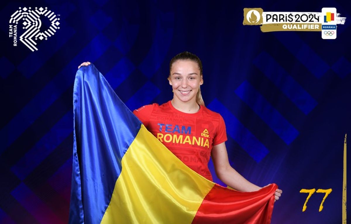 O nouă sportivă din România a obţinut calificarea la Jocurile Olimpice 2024