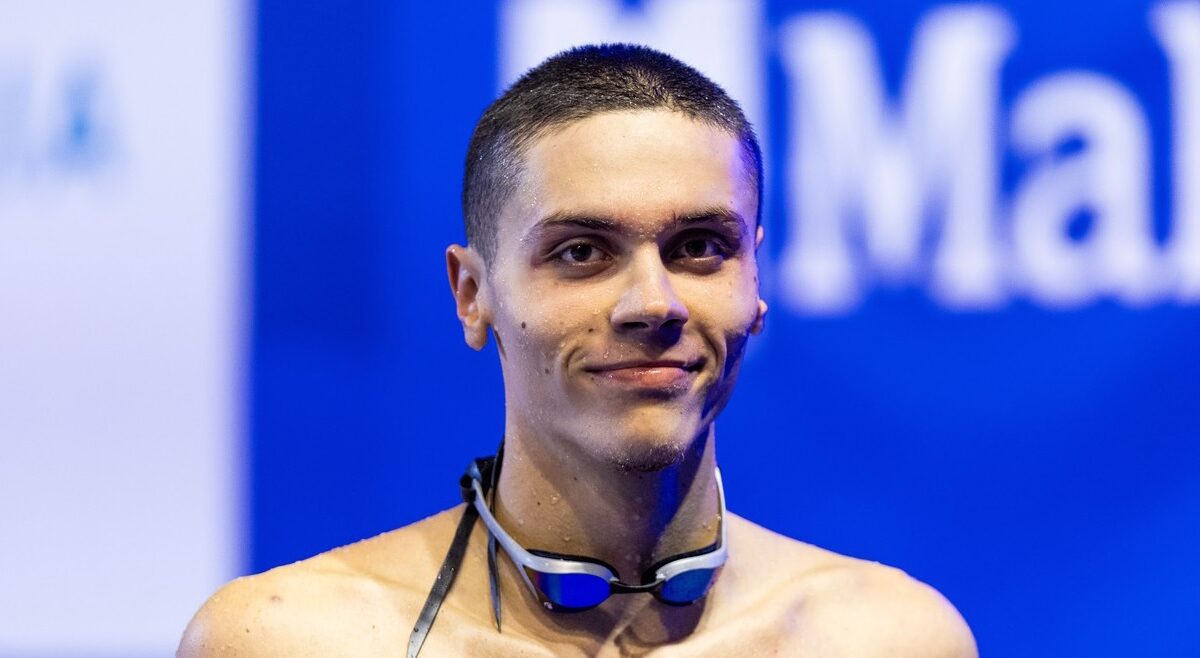 David Popovici, după ce a luat 4 medalii de aur la Campionatele Naţionale de Înot: „Un aur olimpic nu m-ar face mai fericit