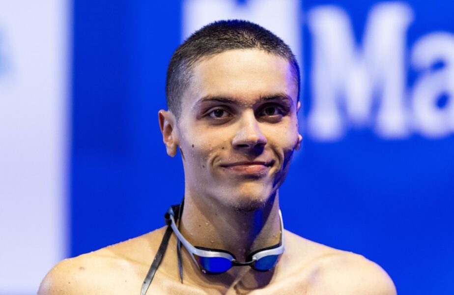 David Popovici, după ce a luat 4 medalii de aur la Campionatele Naţionale de Înot: „Un aur olimpic nu m-ar face mai fericit”