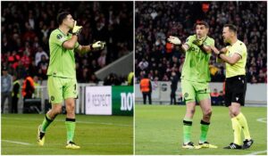 Scene uluitoare cu Emiliano Martinez în Lille – Aston Villa. La un pas să fie eliminat! A dansat ca în finala Cupei Mondiale
