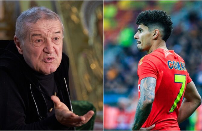 Gigi Becali l-a comparat pe Florinel Coman cu Diego Maradona: „Asta a făcut la FCSB!”. Propunere în direct de 500.000 de euro