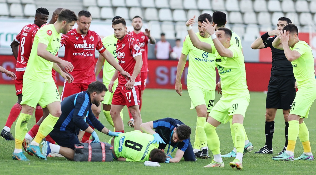 Prima reacţie a lui Ovidiu Haţegan după faza controversată din Dinamo - Poli Iaşi