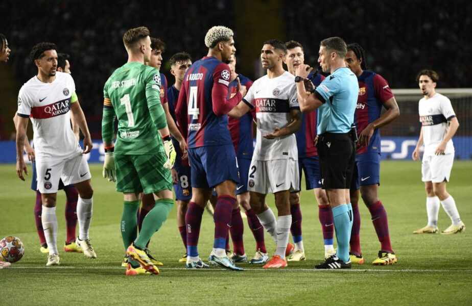 Ce note a primit Istvan Kovacs după prestaţia de la meciul Barcelona – PSG 1-4! A ieşit un scandal uriaş după meci