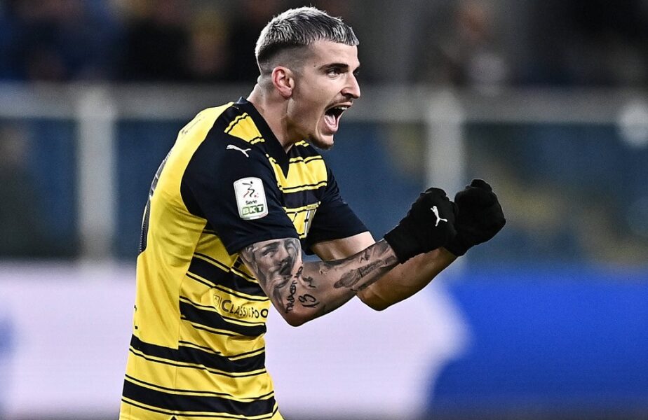 Valentin Mihăilă, gol superb pentru Parma! Echipa românului, tot mai aproape de revenirea în Serie A