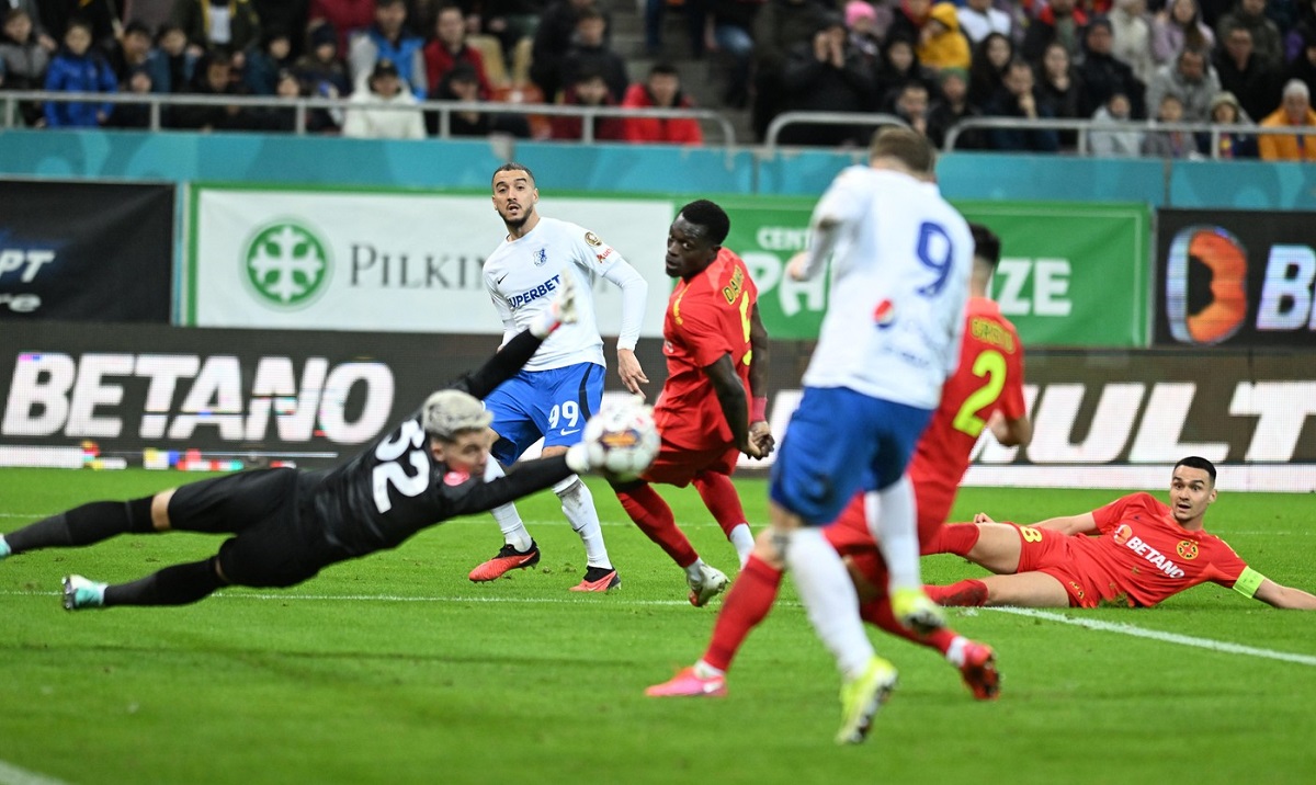 FCSB – Farul 1-0! David Miculescu a dat lovitura! Roş-albaştrii, la un pas de titlu