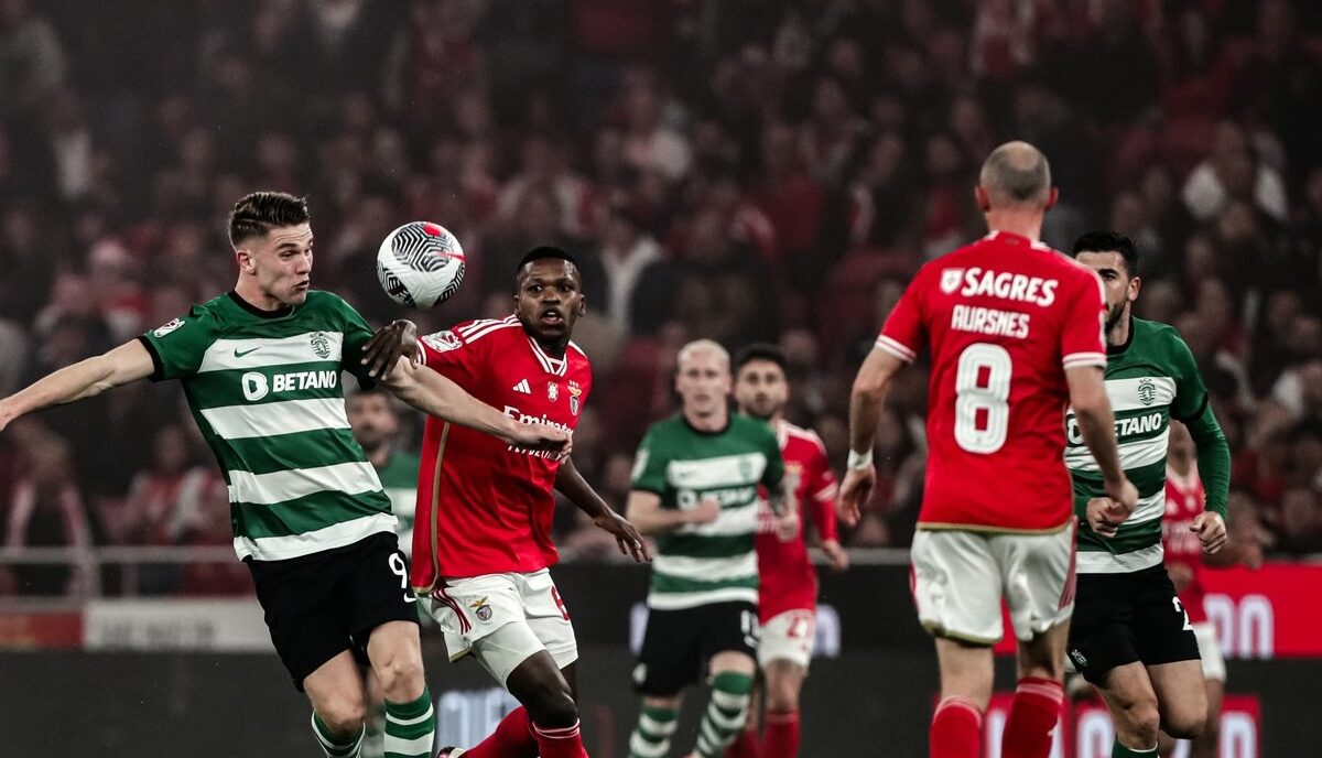 Sporting Lisabona – Benfica 2-1. „Leii au câştigat în prelungiri marele derby, cu un gol fabulos! Pas uriaş către titlu