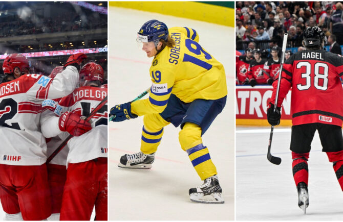 Canada – Finlanda 5-3, în AntenaPLAY! Revenire spectaculoasă a canadienilor! Danemarca – Elveția 0-8 şi Letonia – Suedia 2-7