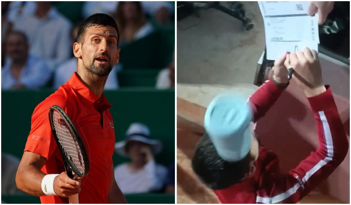 Prima reacție a lui Novak Djokovic, după ce a fost lovit în cap la turneul de la Roma! Ce a spus despre șocantul incident