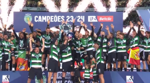 Sporting a primit trofeul Ligii Portugal LIVE în AntenaPLAY! Spectacol la festivitatea de premiere de pe Jose Alvalade