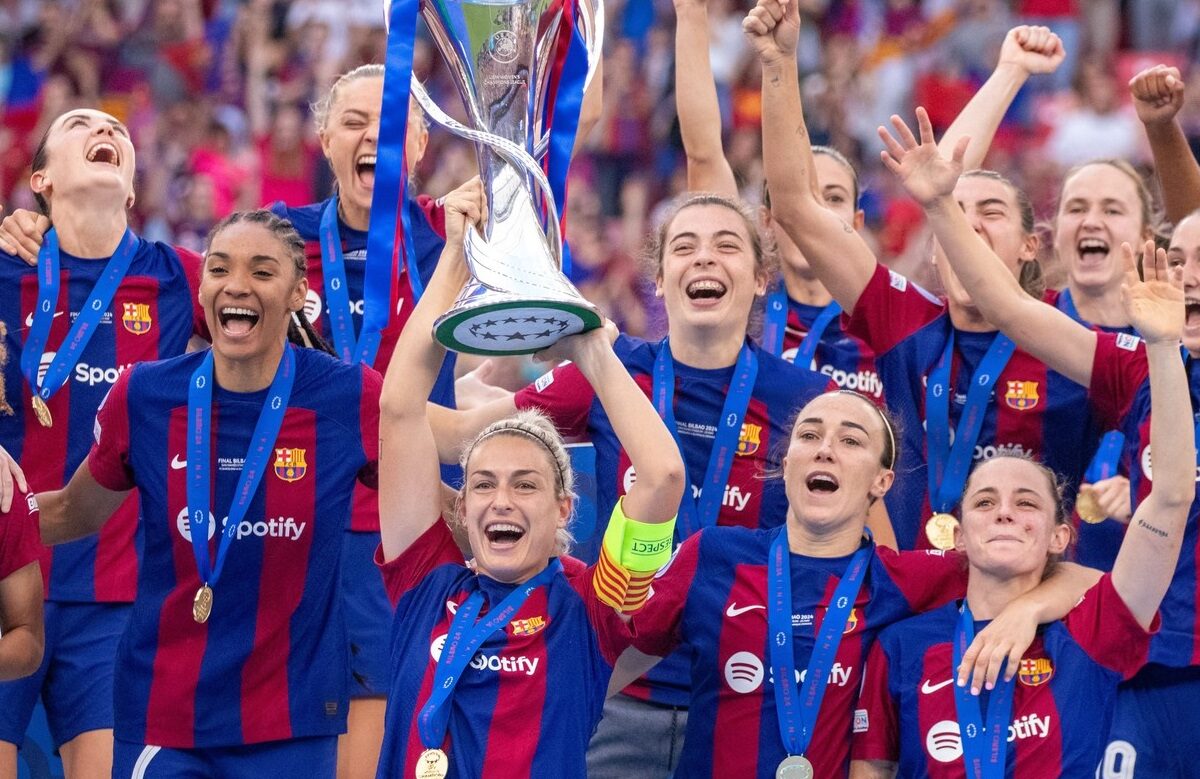 Barcelona a câştigat Liga Campionilor la fotbal feminin. Finală istorică împotriva lui Lyon, pe San Mames