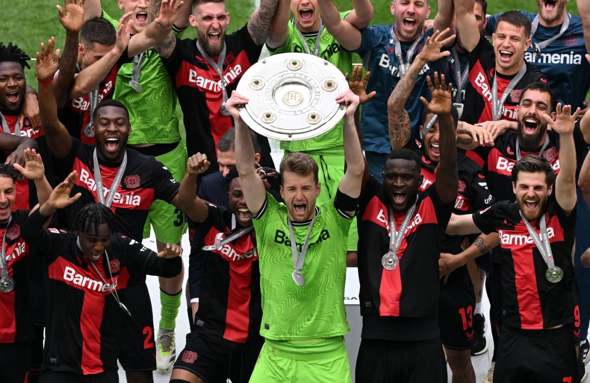 Bayer Leverkusen a primit trofeul de campioană a Germaniei! Echipa lui Xabi Alonso a terminat campionatul neînvinsă