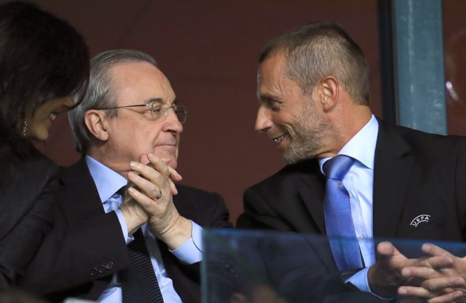 Florentino Perez, făcut praf de preşedintele UEFA, Ceferin: „E un idiot şi un rasist”. Continuă dezvăluirile The Objective