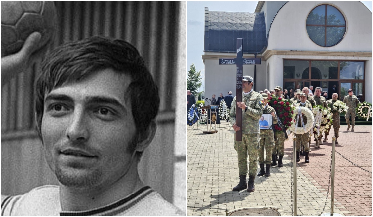 Ştefan Birtalan a fost înmormântat cu onoruri militare! Imagini de la funeraliile dublului campion mondial