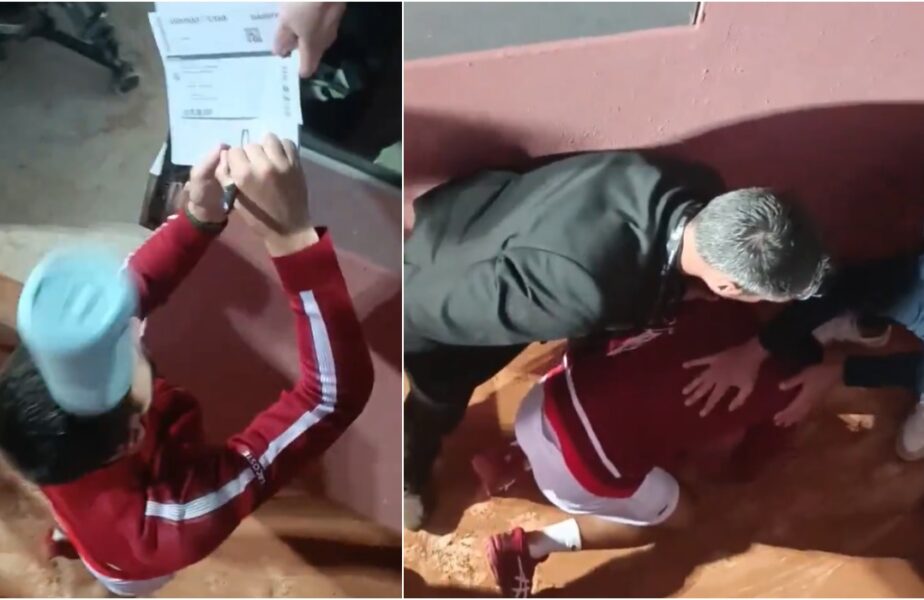 Imagini incredibile cu Novak Djokovic, la Roma! Sârbul a fost lovit în cap şi s-a prăbuşit la pământ. Ce s-a întâmplat