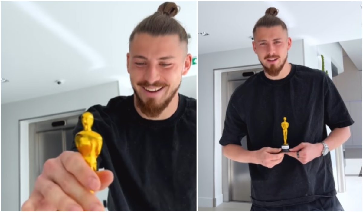 Radu Drăguşin a primit „premiul Oscar” la Tottenham: „Le mulţumesc celor care au crezut în mine!”. Imagini savuroase