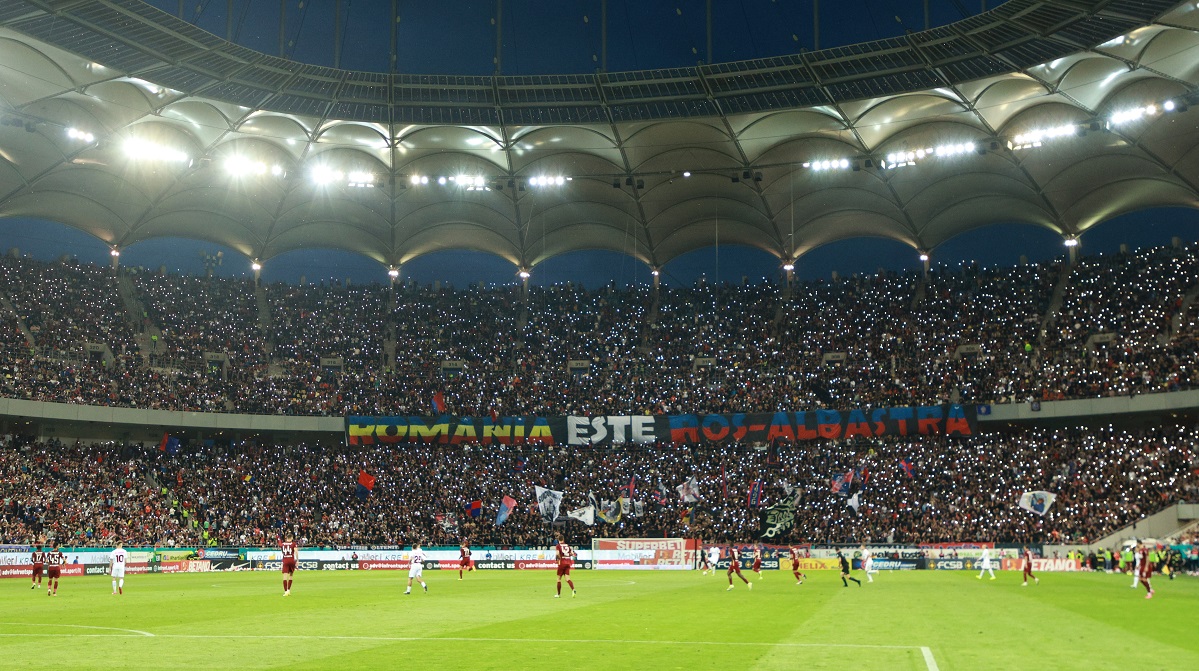 Un nou record de asistenţă pe Arena Naţională! Stadionul, umplut până la refuz la FCSB – CFR Cluj
