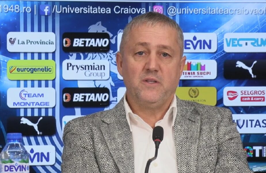 „Tataie nu mai poate!” Mihai Rotaru a anunțat primele 2 plecări de la Universitatea Craiova. Forțează un transfer spectaculos
