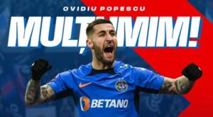 Ovidiu Popescu a plecat de la FCSB! Anunţul oficial al campioanei