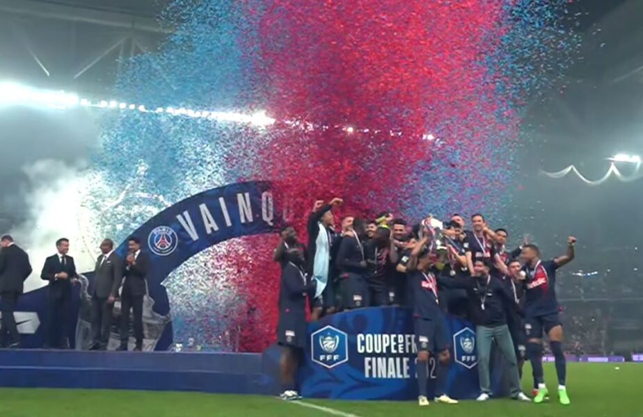 PSG a câştigat Cupa Franţei! Kylian Mbappe a cucerit un trofeu la ultimul său meci pentru parizieni, LIVE în AntenaPLAY